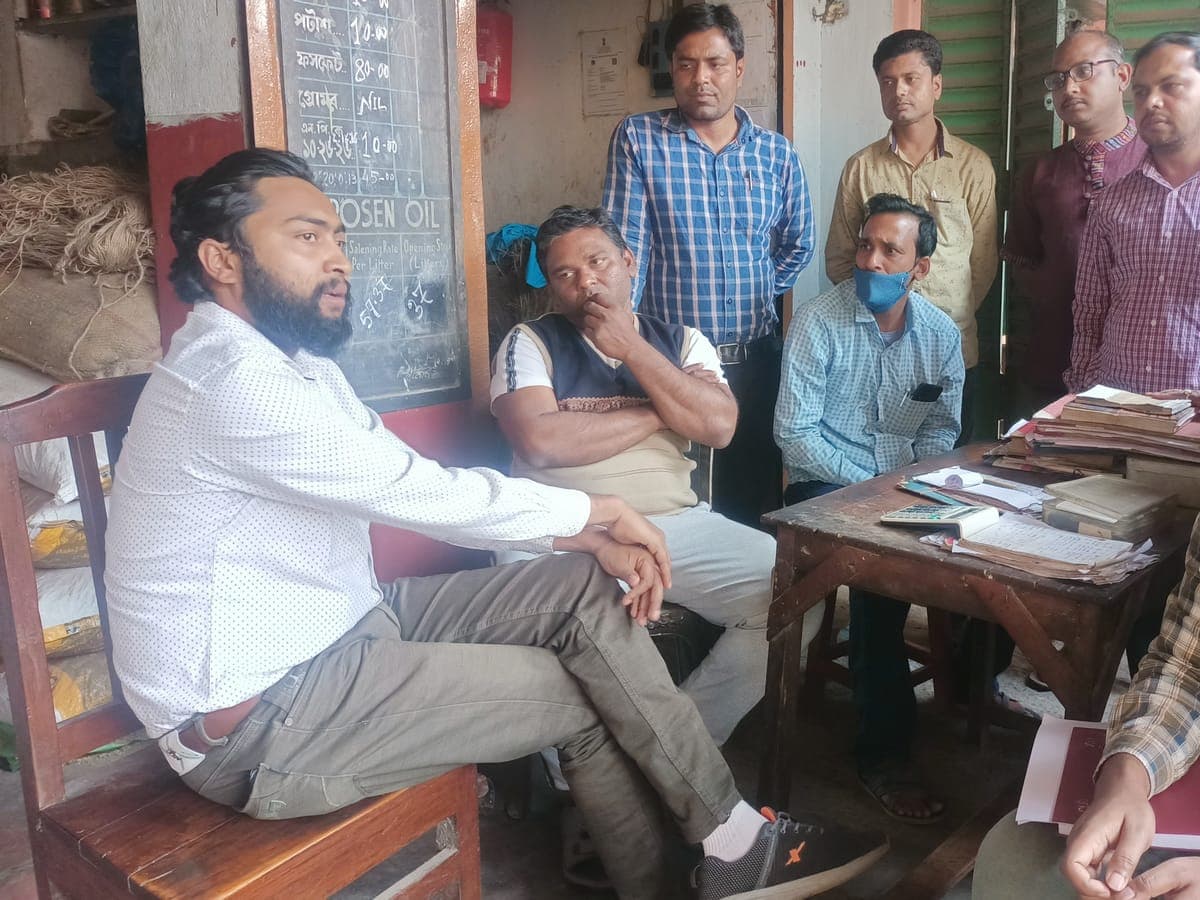 Ground-level visit — listening to users where they work — West Bengal, India, 2022
